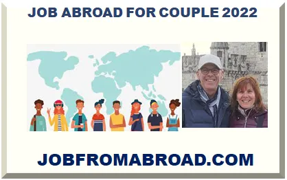 JOB ABROAD FOR COUPLE 2024