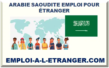 ARABIE SAOUDITE EMPLOI POUR FRANÇAIS ÉTRANGER 2026-2027